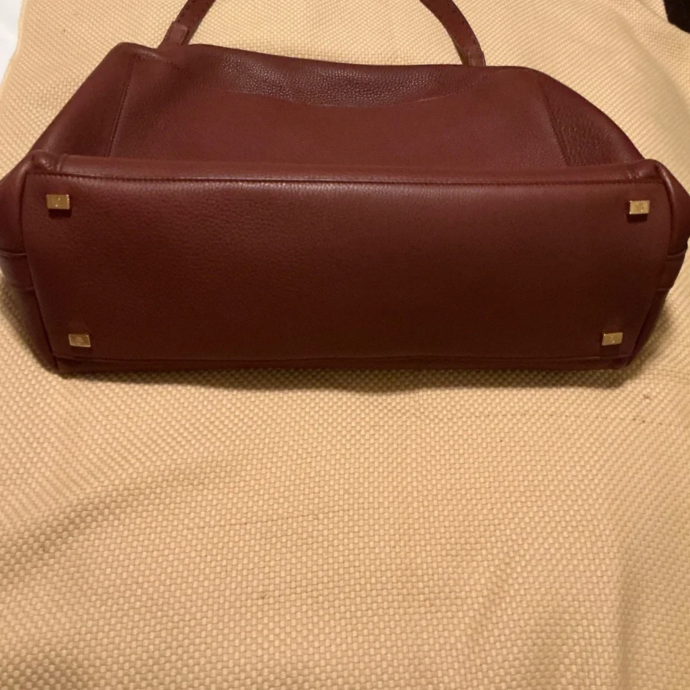 The Row Sidekick Two Fine Grain Brown Shoulder Bag - Picture 4 of 16